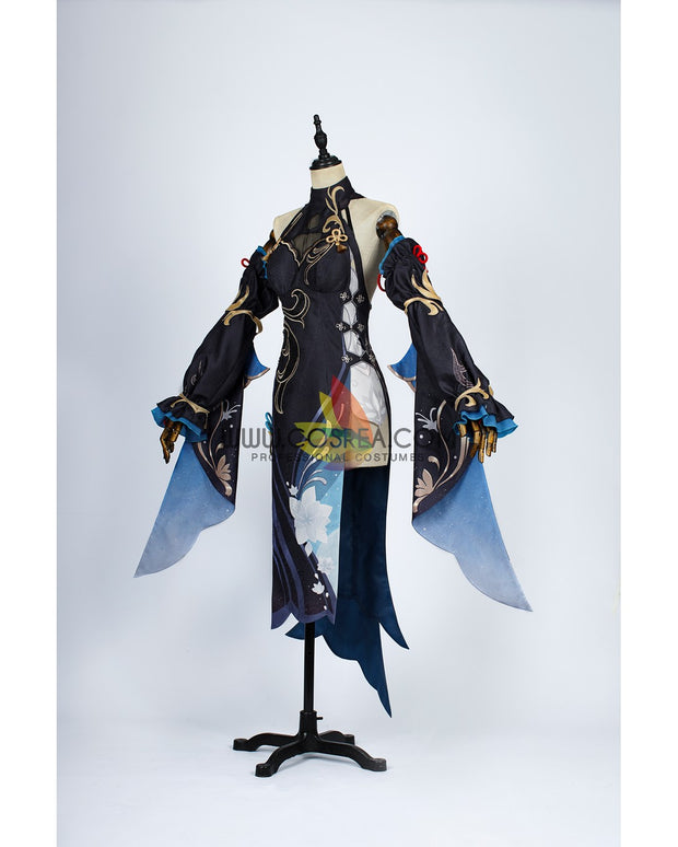 Cosrea Games Shenhe Frostflower Dew Genshin Impact Standard Size Costume