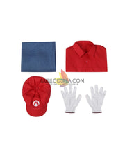 Cosrea Games Super Mario Movie Cosplay Costume