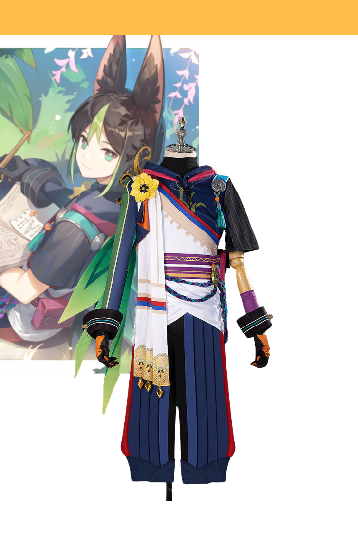 Tighnari Genshin Impact Limited Sizing Cosplay Costume - Cosrea