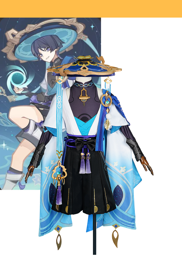 Wanderer Genshin Impact Limited Sizing Cosplay Costume - Cosrea