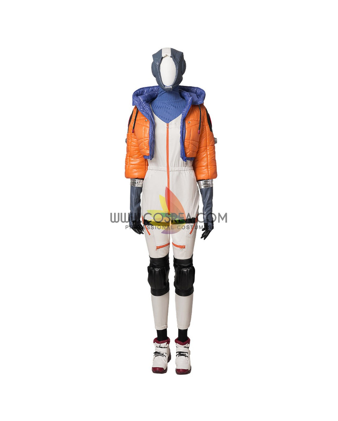 Wattson Apex Legends Padded PU Leather Cosplay Costume - Cosrea
