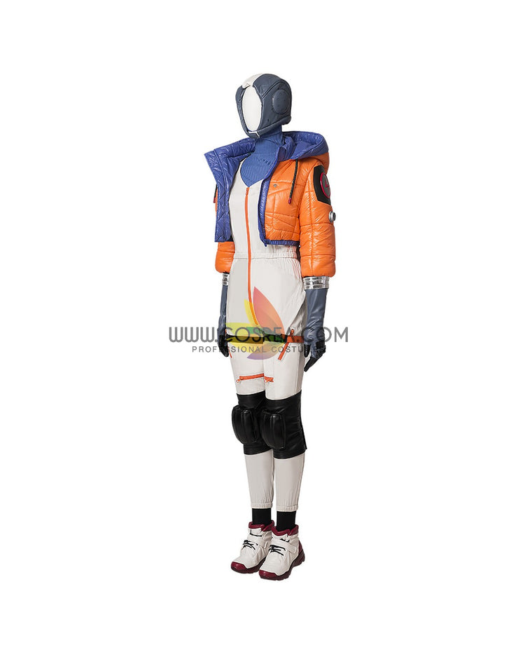 Cosrea Games Wattson Apex Legends Padded PU Leather Cosplay Costume