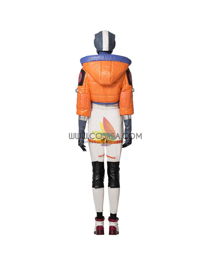 Cosrea Games Wattson Apex Legends Padded PU Leather Cosplay Costume