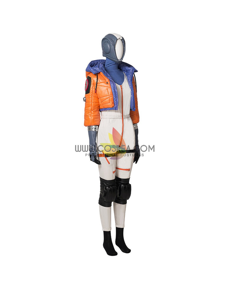 Cosrea Games Wattson Apex Legends Padded PU Leather Cosplay Costume