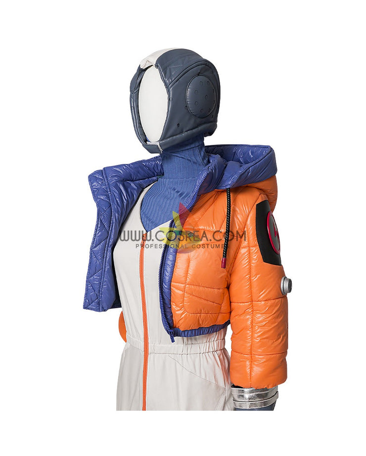 Cosrea Games Wattson Apex Legends Padded PU Leather Cosplay Costume