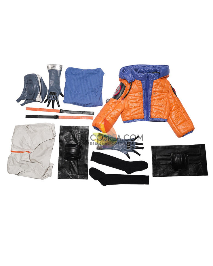 Cosrea Games Wattson Apex Legends Padded PU Leather Cosplay Costume