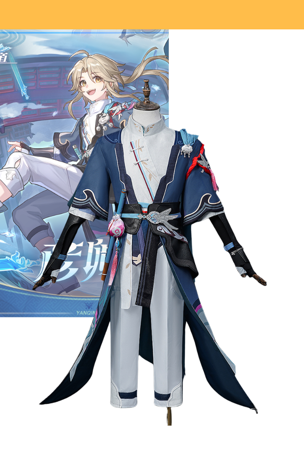Cosrea Games Yanqing Honkai Star Rail Limited Sizing Cosplay Costume