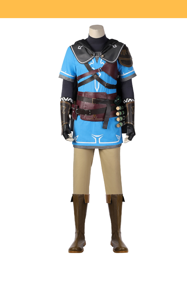 Cosrea Games Zelda Breath of the Wild 2 Tears of the Kingdom Link Cosplay Costume