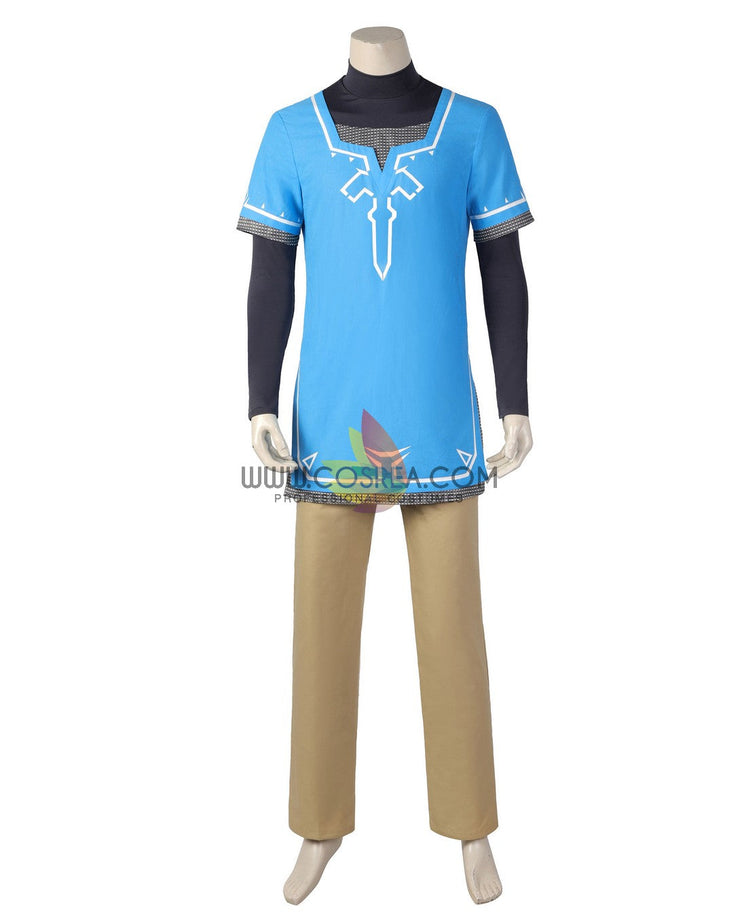 Cosrea Games Zelda Breath of the Wild 2 Tears of the Kingdom Link Cosplay Costume
