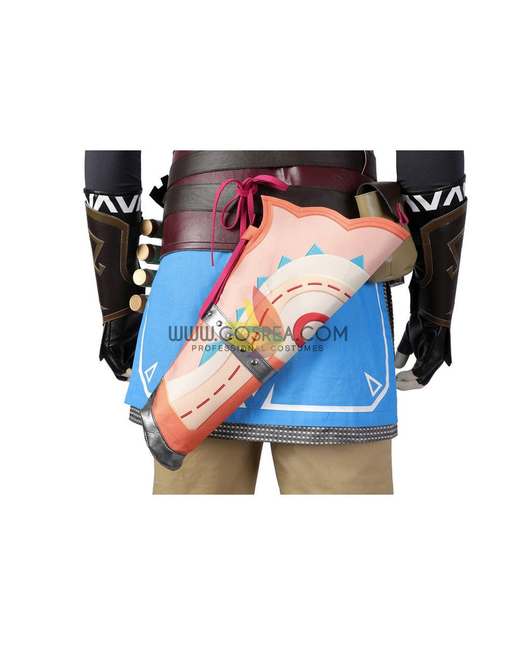 Cosrea Games Zelda Breath of the Wild 2 Tears of the Kingdom Link Cosplay Costume
