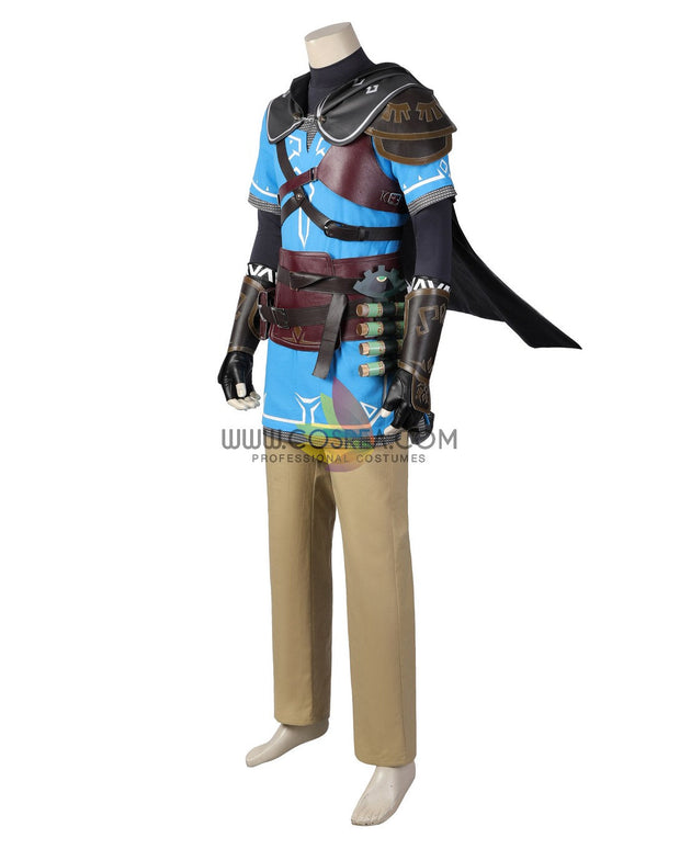 Cosrea Games Zelda Breath of the Wild 2 Tears of the Kingdom Link Cosplay Costume