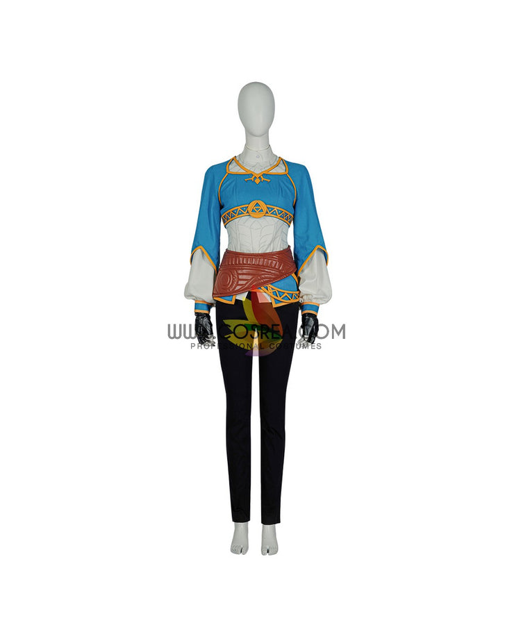 Cosrea Games Zelda Tears of the Kingdom Textured Fabric Cosplay Costume