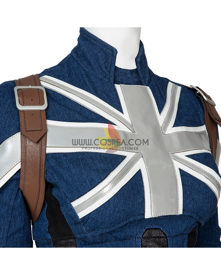 Cosrea Marvel Universe Captain Carter What If Stealthsuit Cosplay Costume