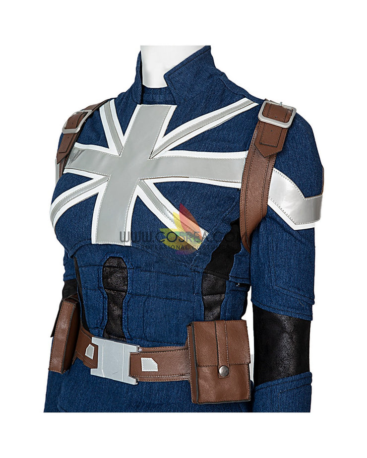 Cosrea Marvel Universe Captain Carter What If Stealthsuit Cosplay Costume