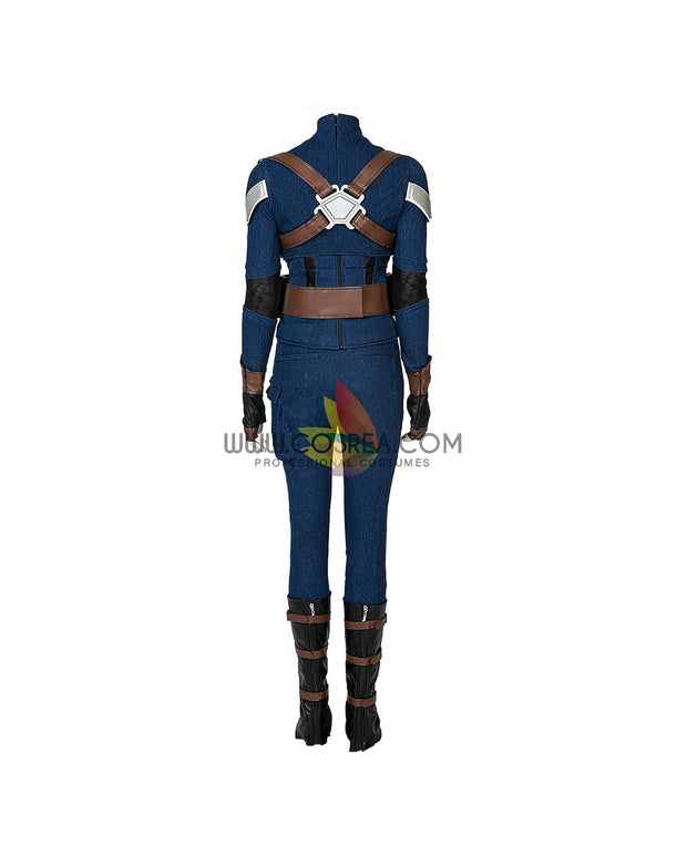Cosrea Marvel Universe Captain Carter What If Stealthsuit Cosplay Costume