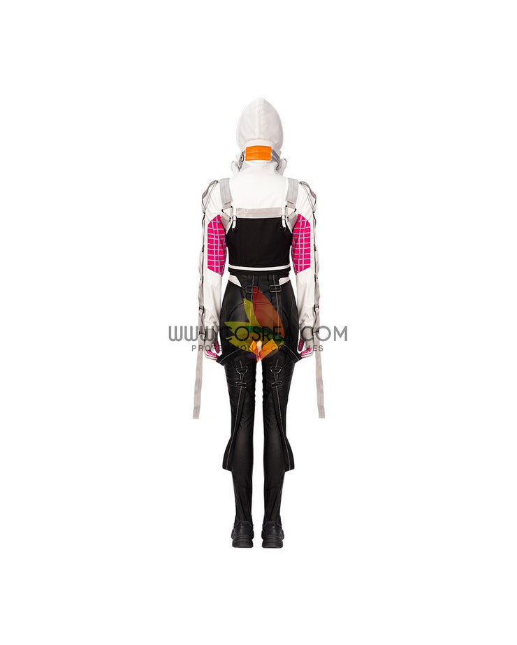 Cosrea Marvel Universe Gwenpool PU Leather Cosplay Costume