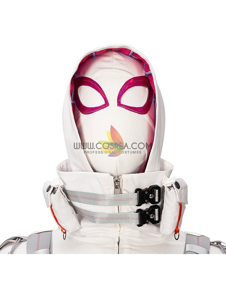 Cosrea Marvel Universe Gwenpool PU Leather Cosplay Costume