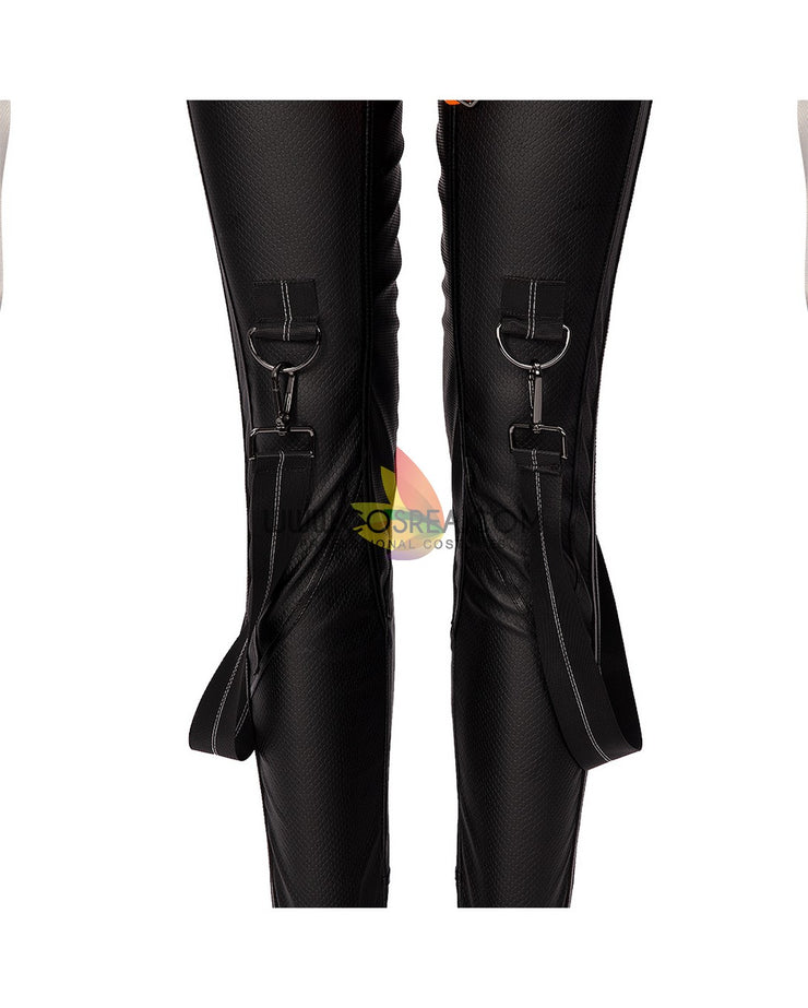 Cosrea Marvel Universe Gwenpool PU Leather Cosplay Costume