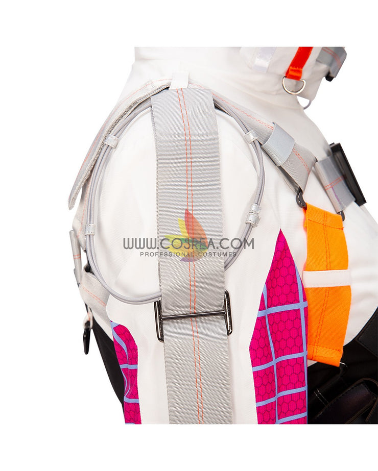 Cosrea Marvel Universe Gwenpool PU Leather Cosplay Costume