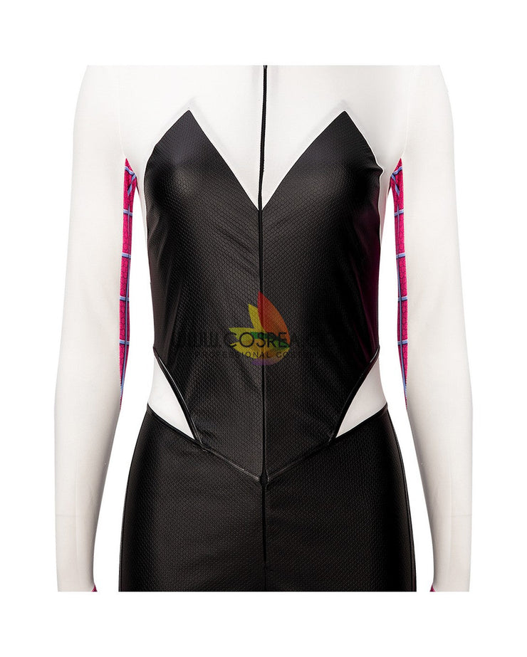 Cosrea Marvel Universe Gwenpool PU Leather Cosplay Costume