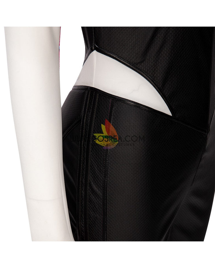 Cosrea Marvel Universe Gwenpool PU Leather Cosplay Costume