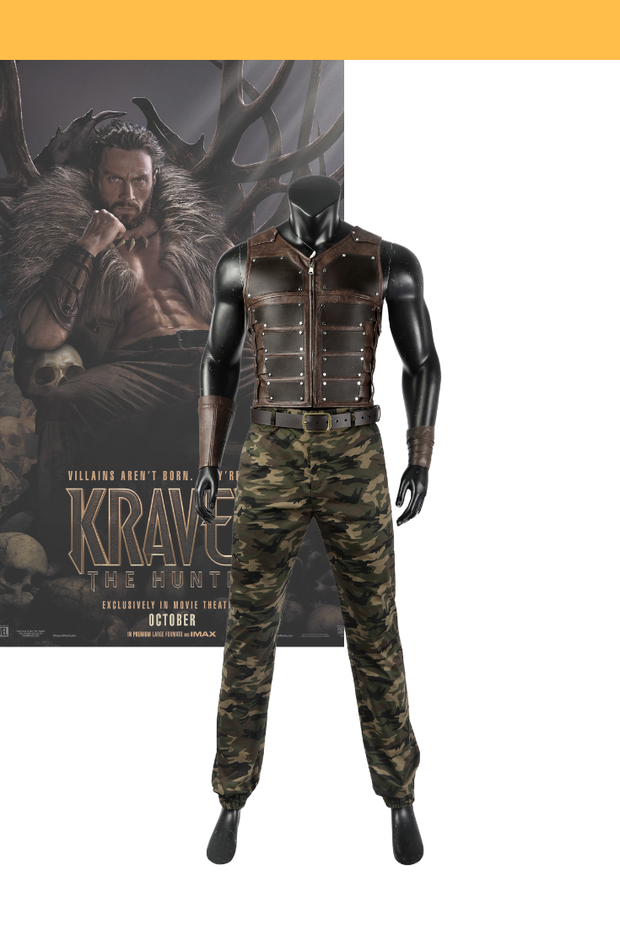 Cosrea Marvel Universe Kraven the Hunter Cosplay Costume