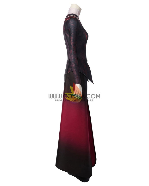 Cosrea Marvel Universe Marvel Dark Scarlet Witch Digital Printed Cosplay Costume
