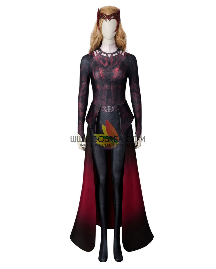 Cosrea Marvel Universe Marvel Dark Scarlet Witch Digital Printed Cosplay Costume