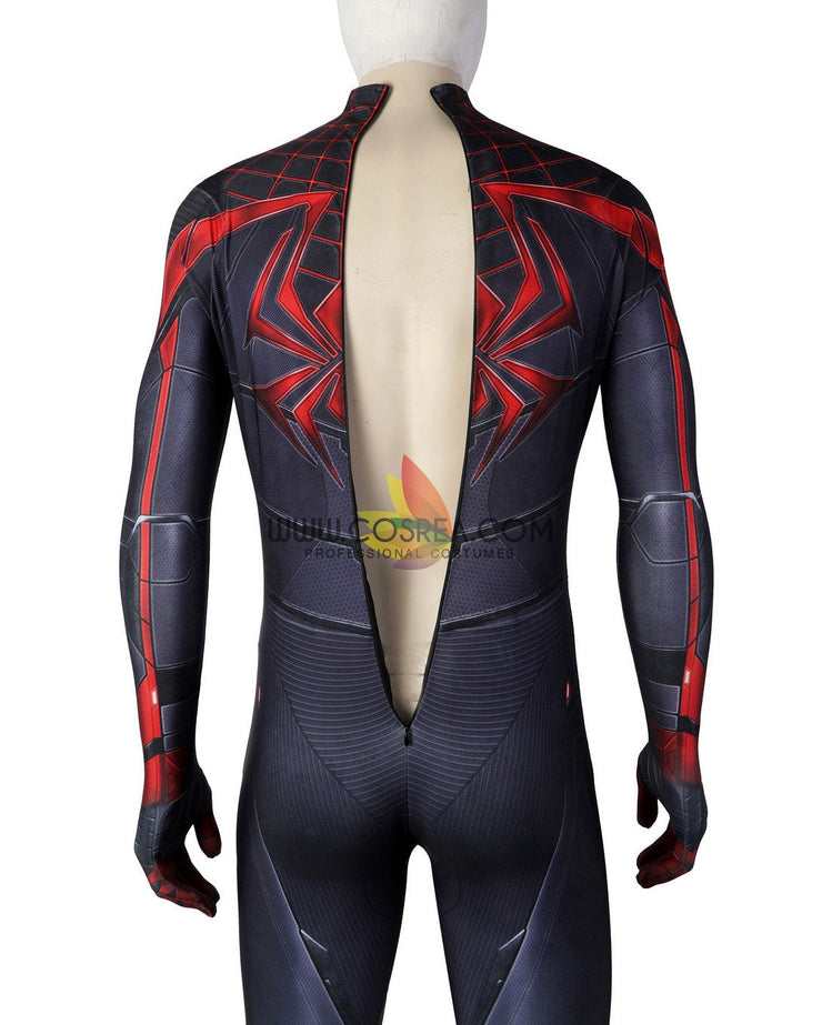 Cosrea Marvel Universe Marvel Miles Morales PS5 Game Version Digital Printed Cosplay Costume
