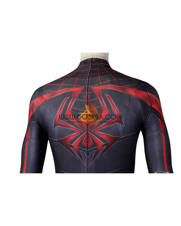 Cosrea Marvel Universe Marvel Miles Morales PS5 Game Version Digital Printed Cosplay Costume