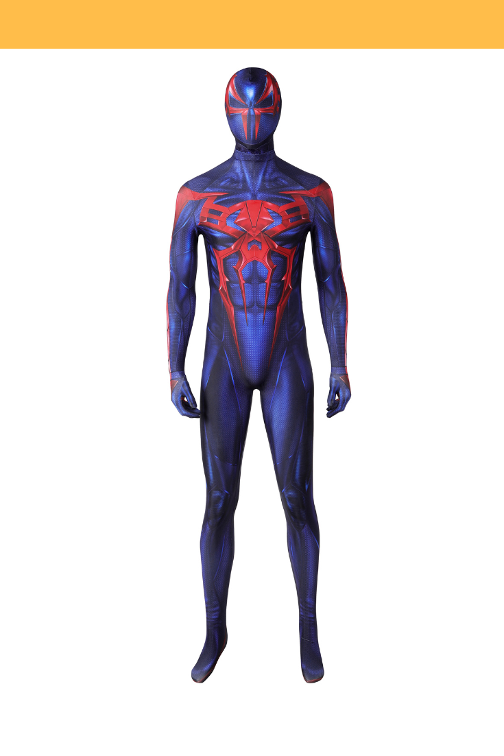 Cosrea Marvel Universe Marvel Spiderman 2099 Digital Printed Cosplay Costume