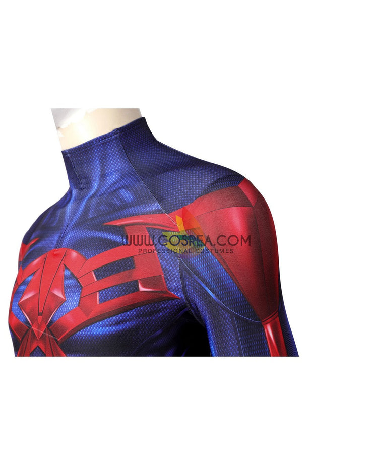 Cosrea Marvel Universe Marvel Spiderman 2099 Digital Printed Cosplay Costume