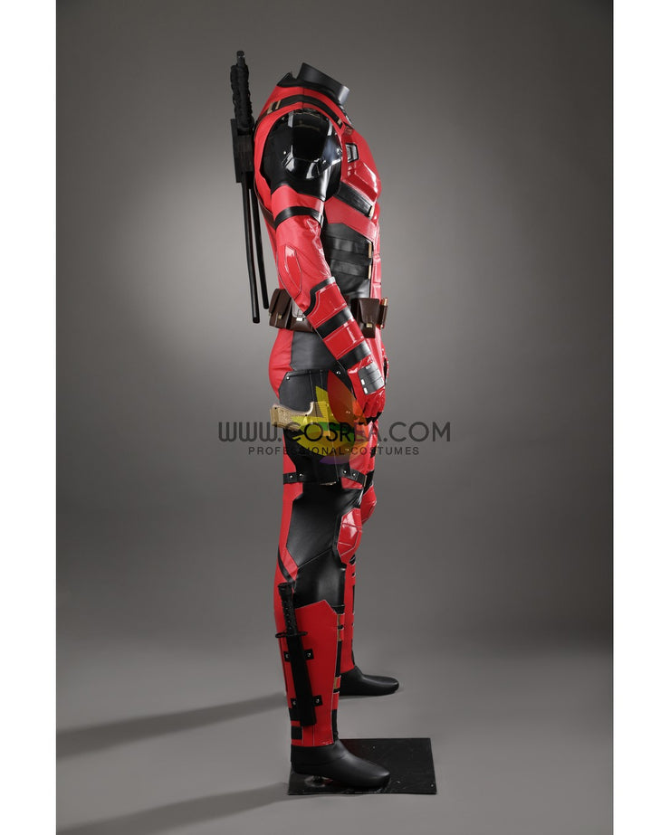 Cosrea Marvel Universe Samurai Deadpool Custom Costume