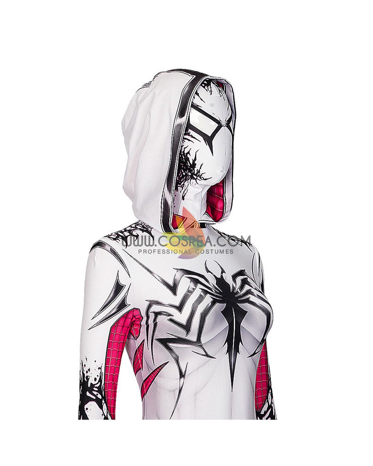 Cosrea Marvel Universe Spider Gwen Anti-Venom Digital Printed Cosplay Costume