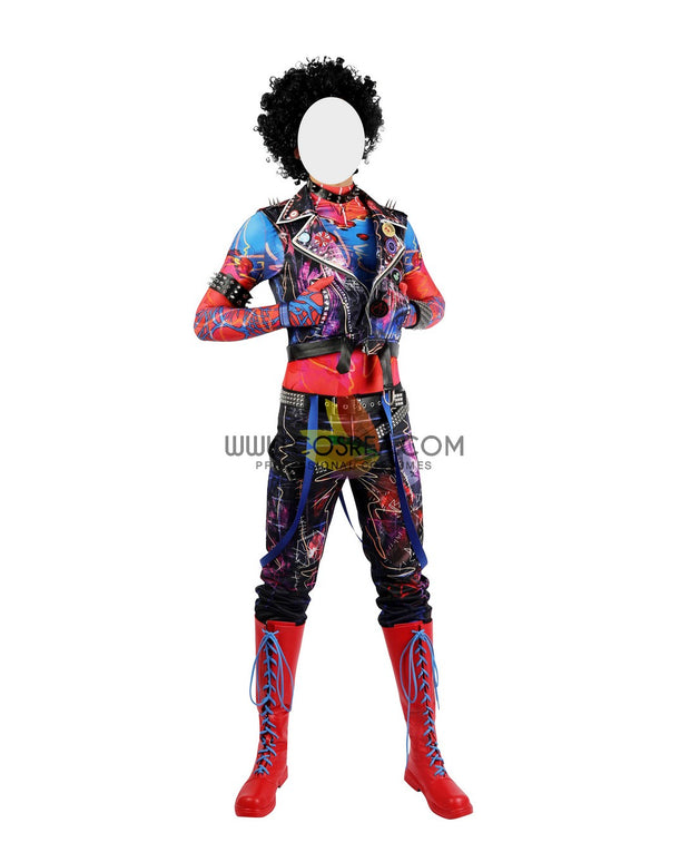 Cosrea Marvel Universe Spider Punk Across The Spider-Verse Cosplay Costume