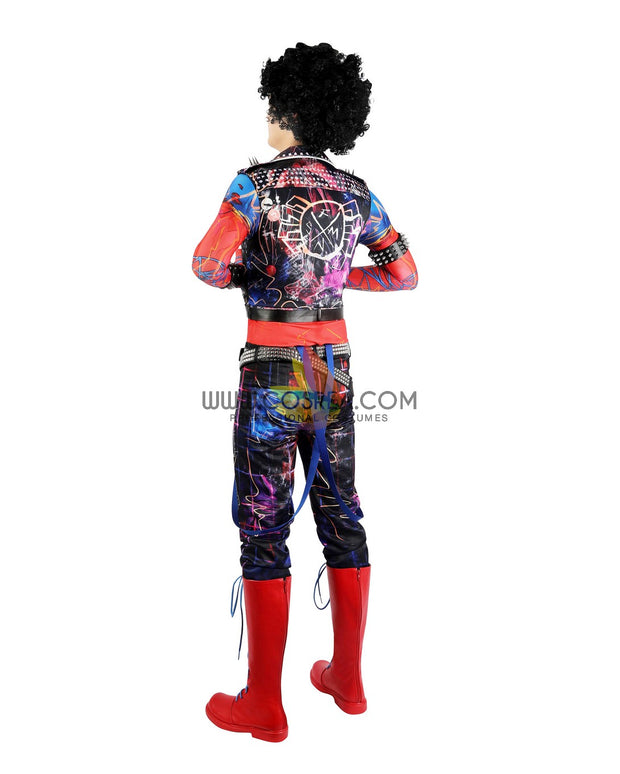 Cosrea Marvel Universe Spider Punk Across The Spider-Verse Cosplay Costume