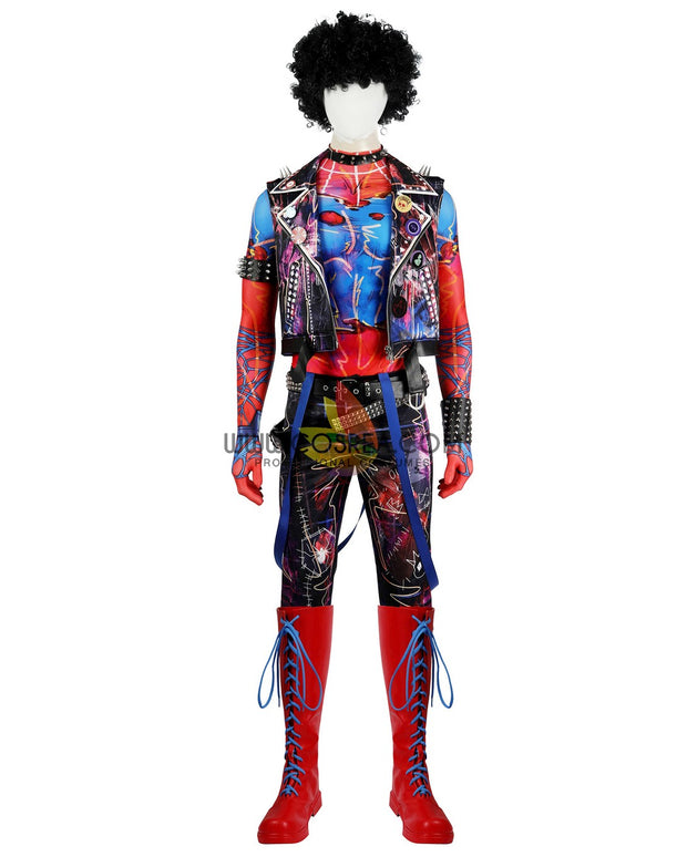 Cosrea Marvel Universe Spider Punk Across The Spider-Verse Cosplay Costume