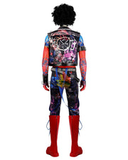 Cosrea Marvel Universe Spider Punk Across The Spider-Verse Cosplay Costume