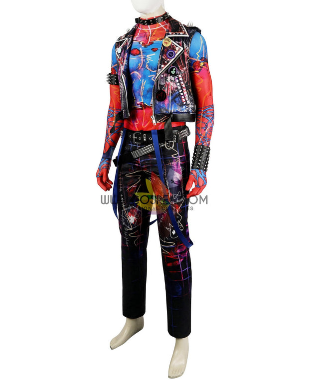 Cosrea Marvel Universe Spider Punk Across The Spider-Verse Cosplay Costume