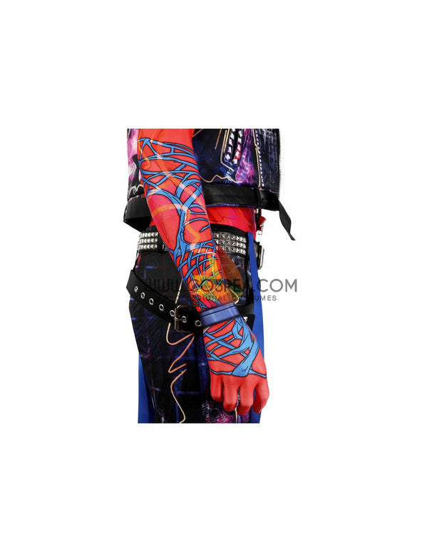 Cosrea Marvel Universe Spider Punk Across The Spider-Verse Cosplay Costume