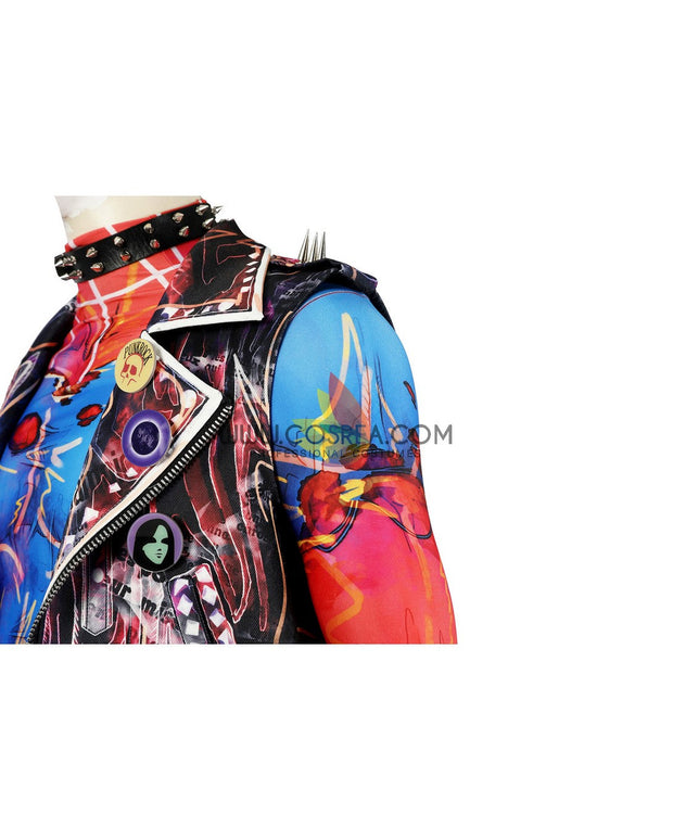 Cosrea Marvel Universe Spider Punk Across The Spider-Verse Cosplay Costume