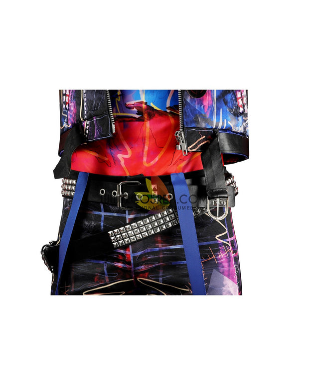 Cosrea Marvel Universe Spider Punk Across The Spider-Verse Cosplay Costume