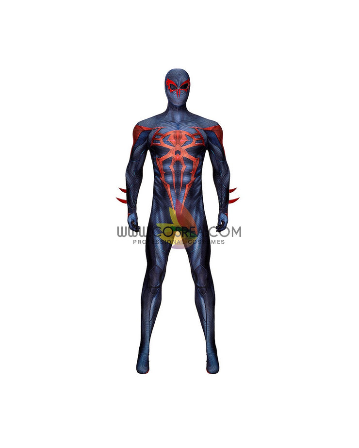 Cosrea Marvel Universe Spiderman 2099-V2 Digital Printed Cosplay Costume