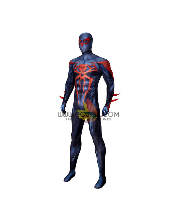 Cosrea Marvel Universe Spiderman 2099-V2 Digital Printed Cosplay Costume