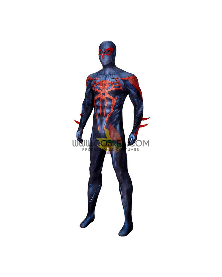Cosrea Marvel Universe Spiderman 2099-V2 Digital Printed Cosplay Costume