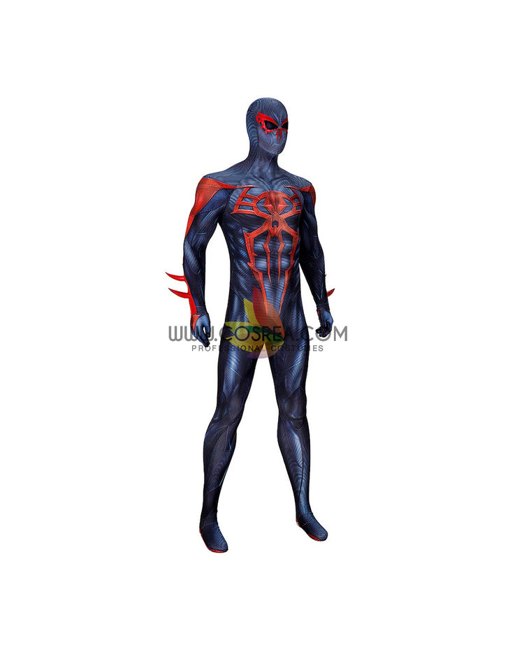 Cosrea Marvel Universe Spiderman 2099-V2 Digital Printed Cosplay Costume