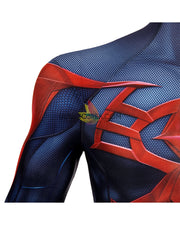 Cosrea Marvel Universe Spiderman 2099-V2 Digital Printed Cosplay Costume