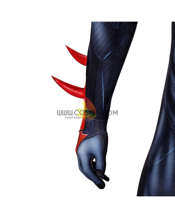 Cosrea Marvel Universe Spiderman 2099-V2 Digital Printed Cosplay Costume