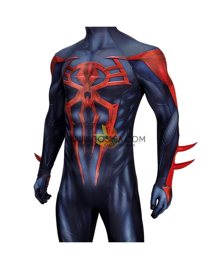 Cosrea Marvel Universe Spiderman 2099-V2 Digital Printed Cosplay Costume
