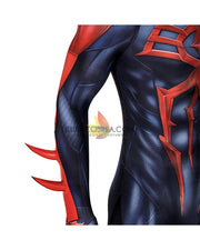Cosrea Marvel Universe Spiderman 2099-V2 Digital Printed Cosplay Costume